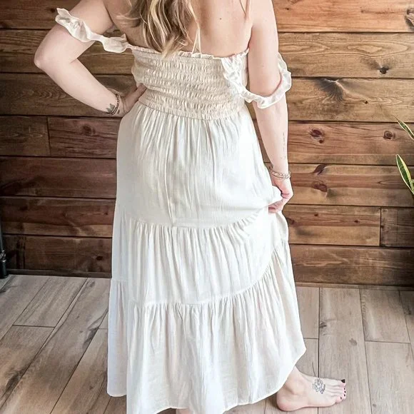 THE SIENNA IVORY DRESS - Picture 7 of 14